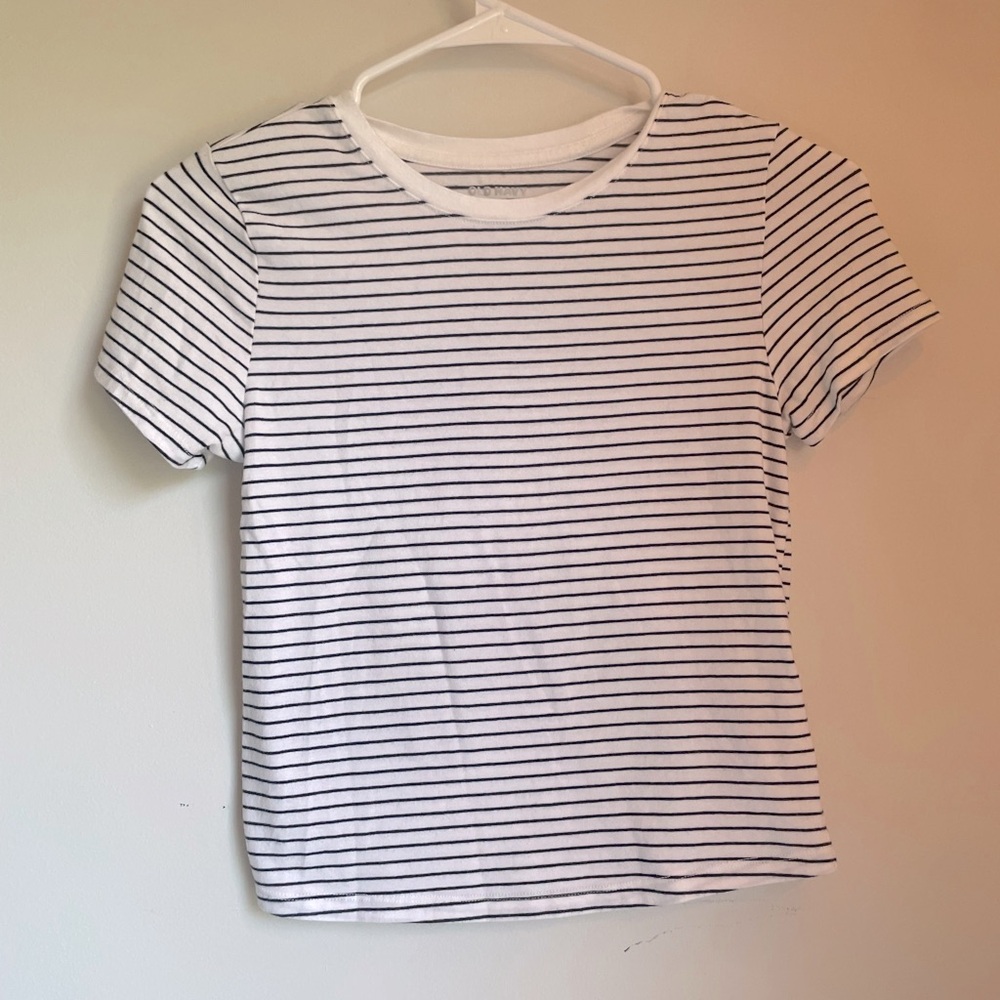 Old Navy stripped mini tee XS